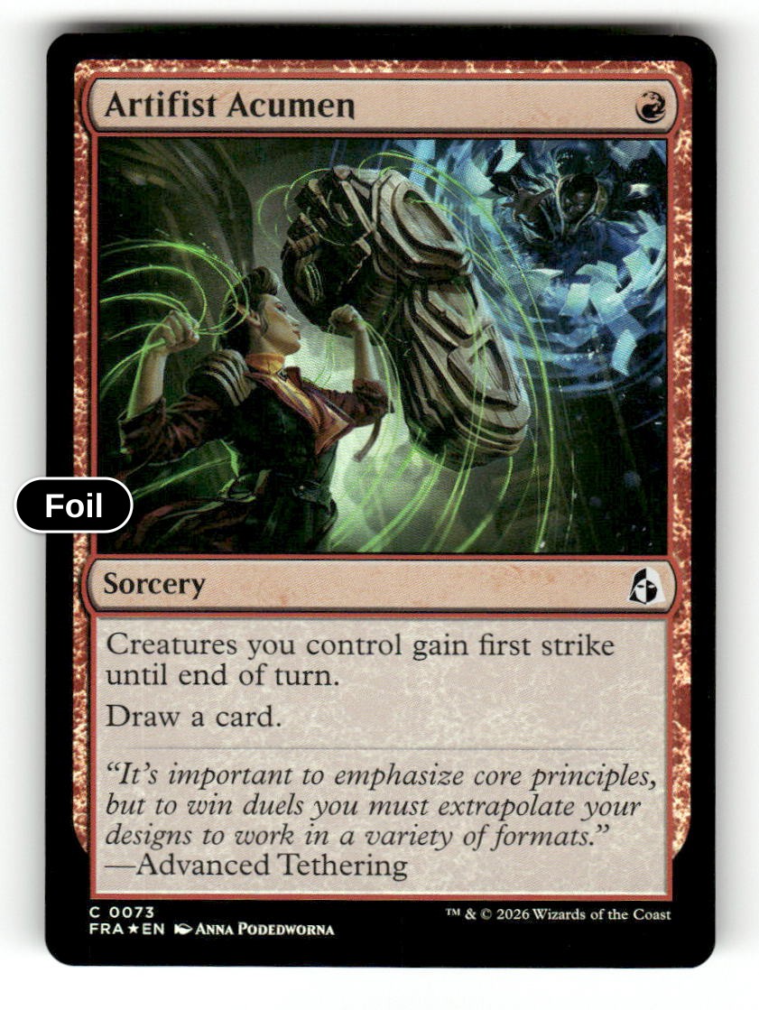 Artifist Acumen