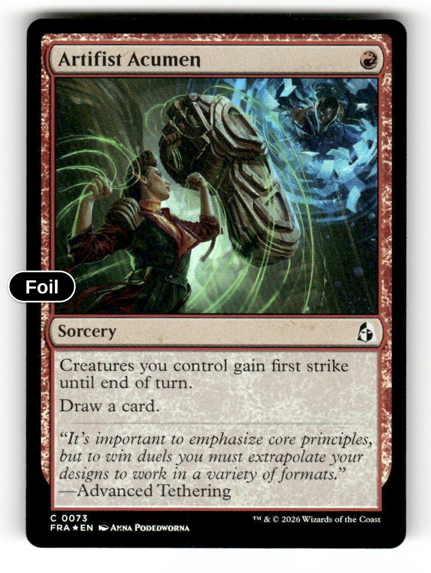 Artifist Acumen