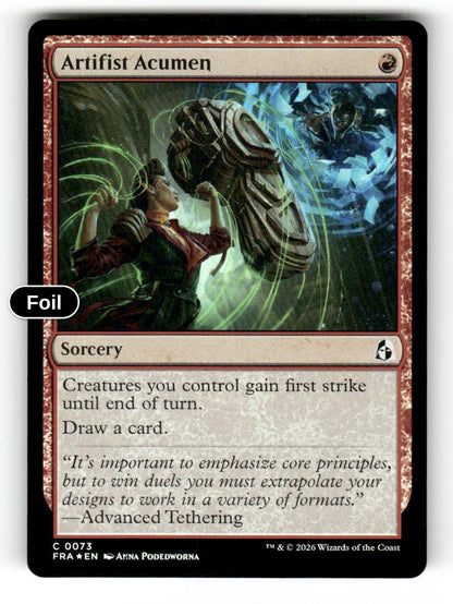 Artifist Acumen