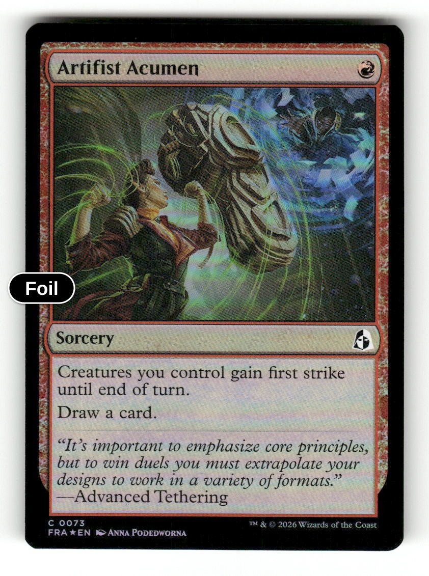 Artifist Acumen