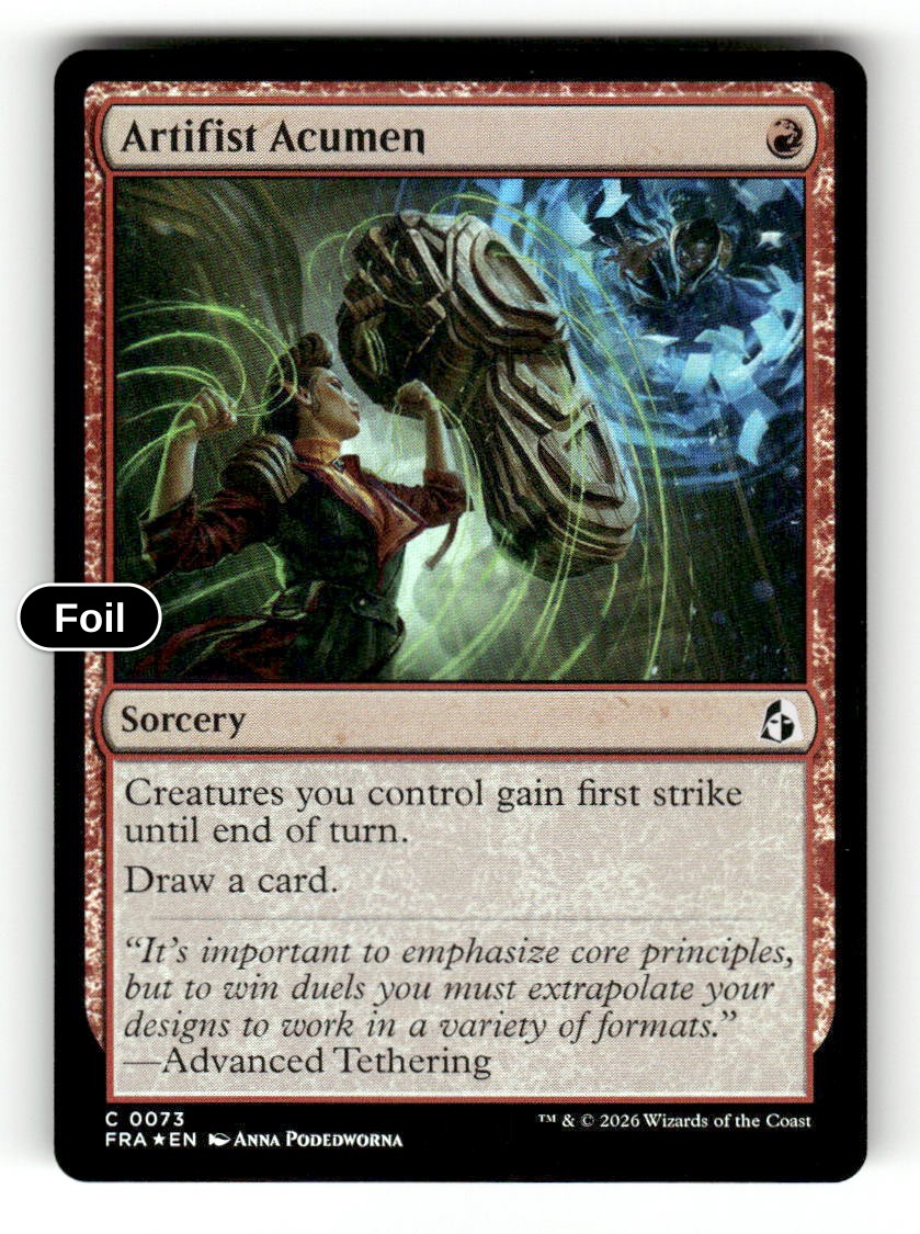 Artifist Acumen