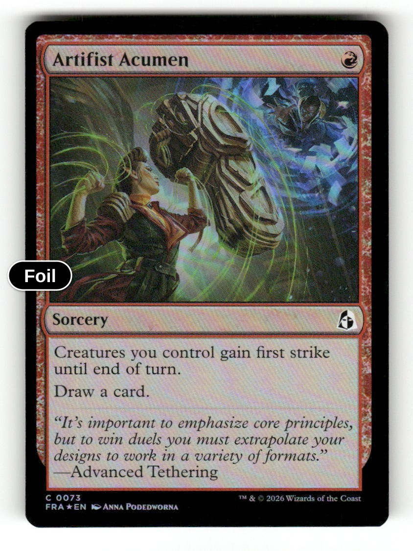 Artifist Acumen