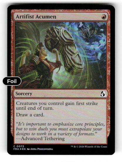 Artifist Acumen
