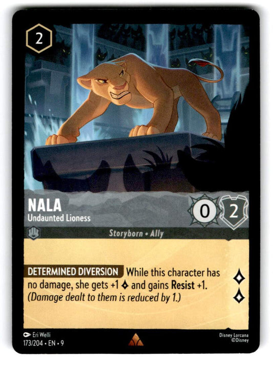 Nala - Undaunted Lioness Rare Fabled 173/204 NM 