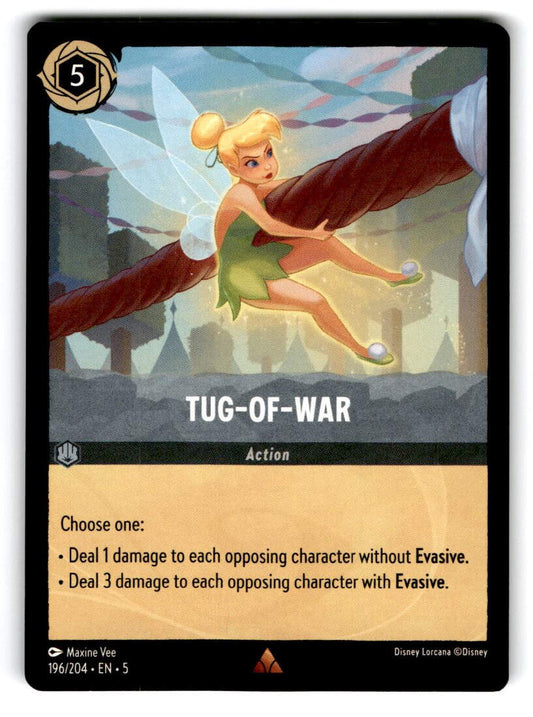 Tug-of-War Rare Shimmering Skies 196/204 NM 