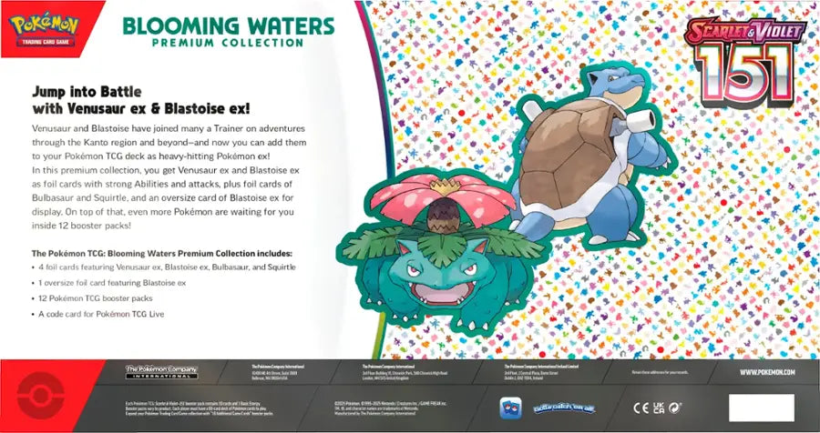 Pokémon 151 Blooming Waters Premium Collection