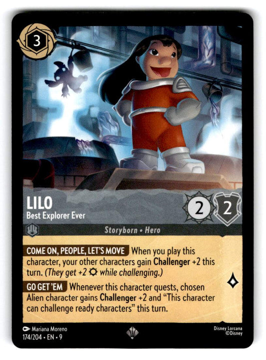 Lilo - Best Explorer Ever Super Rare Fabled 174/204 NM 
