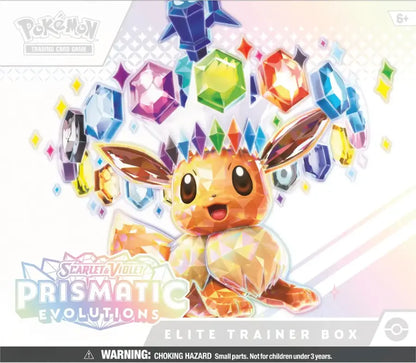 Pokémon - Trading Card Game: Scarlet & Violet - Prismatic Evolutions Elite Trainer Box