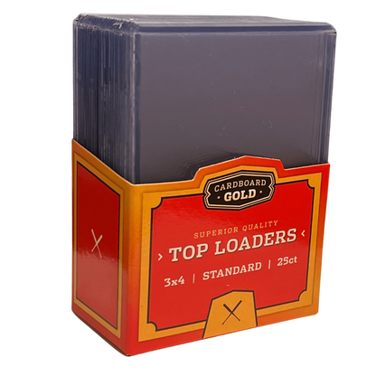 3x4 Top loaders 25 count
